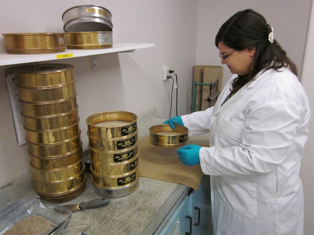 Metallurgical testing