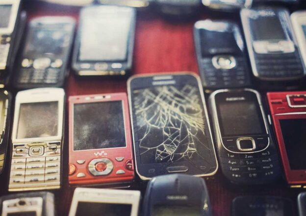 E-waste cell phones