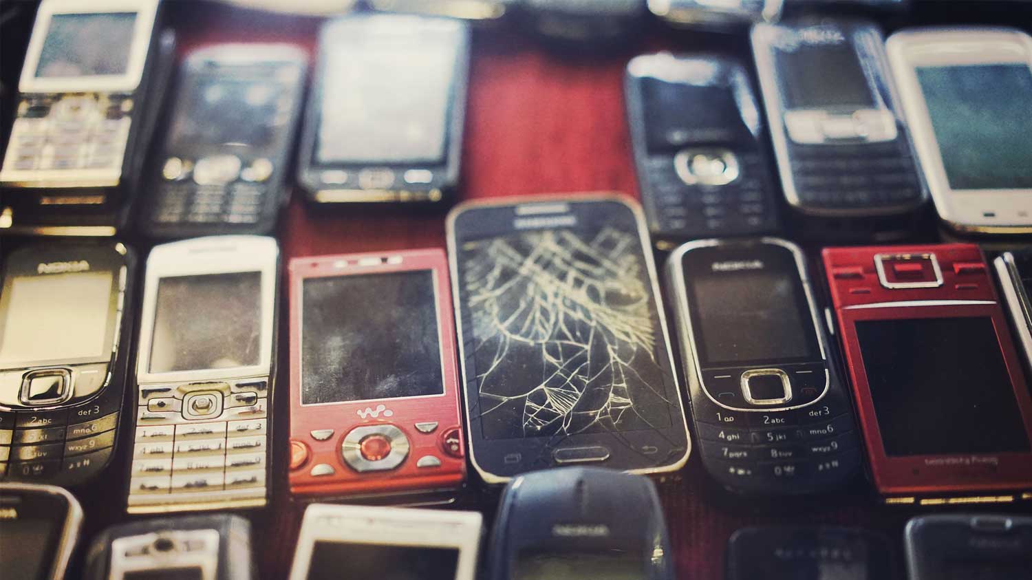 E-waste cell phones