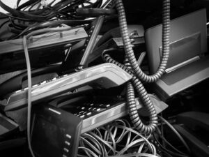 Electronics in a Landfill - Urban Mining